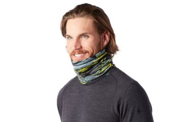 Image of Smartwool Merino 150 Neck Gaiter, Black Canyon Sunset Print, 1FM, SW018028D59-1FM