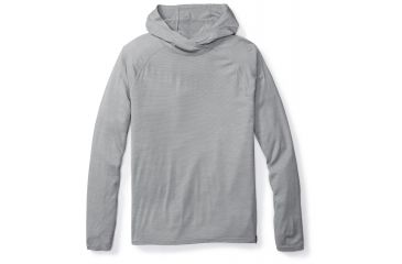 Image of Smartwool Merino 150 Pattern Hoody Mens, Light Gray, M, SW016075039-M