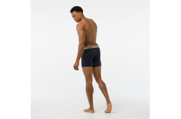 Image of Smartwool Merino 150 Pattern Boxer Brief - Mens, Charcoal, Small, SW016012003-S
