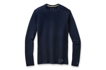 Image of Smartwool Merino 150 Plant-Based Dye Baselayer Long Sleeve - Mens, Indigo Blue, Small, SW016816F84S