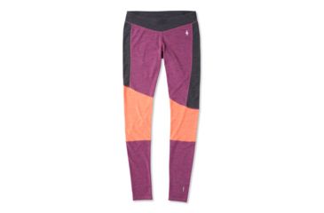 Image of Smartwool Merino 250 Asym Bottom - Womens, Sangria Heather, Extra Large, SW015096B49-XL