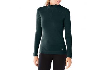 Image of Smartwool Merino 250 Base Layer 1/4 Zip, Lochness Heather, Large, SW0NP221961L