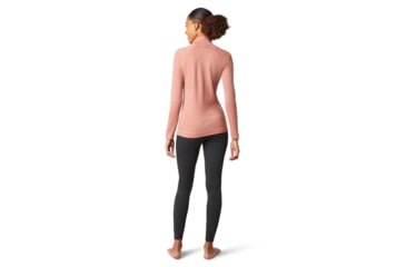 Image of Smartwool Merino 250 Baselayer 1/4 Zip - Womens, Canyon Rose Heather, Small, SW016373C93-S