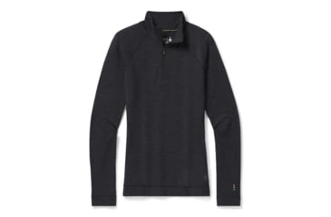 Image of Smartwool Merino 250 Baselayer 1/4 Zip - Womens, Charcoal Heather, Extra Large, SW016373010-XL