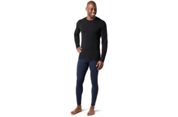 Image of Smartwool Merino 250 Baselayer Crew - Mens, Black, Extra Small, SW016349001XS