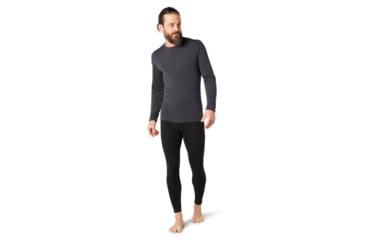 Image of Smartwool Merino 250 Baselayer Crew - Mens, Charcoal Heather, Medium, SW016349010-M