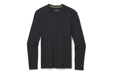 Image of Smartwool Merino 250 Baselayer Crew - Mens, Charcoal Heather, Extra Small, SW016349010XS