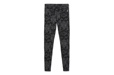 Image of Smartwool Merino 250 Baselayer Pattern Bottom - Womens, Black Digital Snowflake, Extra Small, SW019243E36-XS
