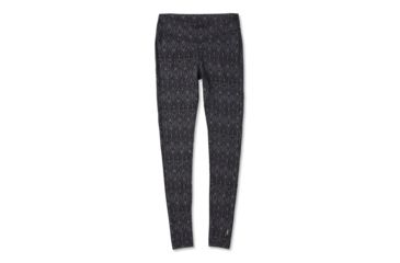 Image of Smartwool Merino 250 Baselayer Pattern Bottom - Womens, Black Medallion, Medium, SW019243C14-M