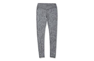Image of Smartwool Merino 250 Baselayer Pattern Bottom - Womens, Black Snow Swirl, Small, SW019243C21-S