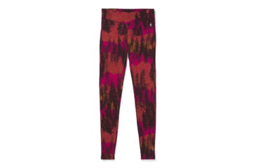 Image of Smartwool Merino 250 Baselayer Pattern Bottom - Womens, Woodsmoke Forest Scape, Extra Small, SW019243E44-XS