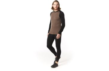 Image of Smartwool Merino 250 Baselayer Pattern Crew - Mens, Bourbon Tick Stitch, Medium, SW0NP601C12-M