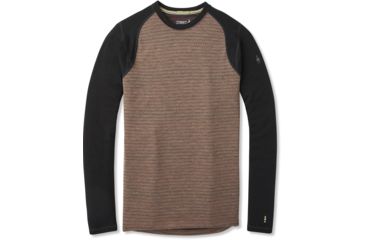 Image of Smartwool Merino 250 Baselayer Pattern Crew - Mens, Bourbon Tick Stitch, Medium, SW0NP601C12-M