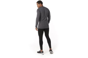 Image of Smartwool Merino 250 Baselayer Pattern Crew - Mens, Medium Gray Tick Stitch, Large, SW0NP601B99-L