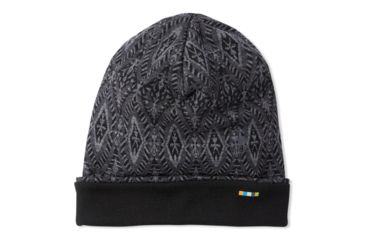 Image of Smartwool Merino 250 Pattern Cuffed Beanie, Black Medallion, One Size, SW0SC181C14-1FM