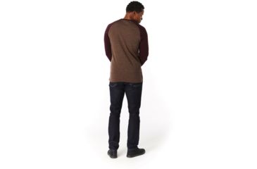 Image of Smartwool Merino 250 Pocket Crew - Mens, Bourbon Tick Stitch, Medium, SW016084C12-M
