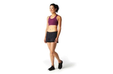 Image of Smartwool Merino Seamless Racerback Bra - Womens, Sangria, Medium, SW016155B48-M