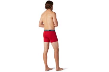Image of Smartwool Merino Sport 150 Boxer Brief Boxed - Mens, Chili Pepper Heather, Extra Large, SW016202B95-XL