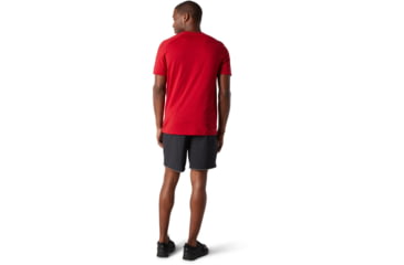 Image of Smartwool Merino Sport 150 Hidden Pocket Tee - Mens, Chili Pepper Heather, Large, SW000371B95-L