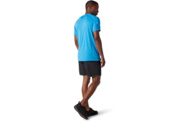 Image of Smartwool Merino Sport 150 Hidden Pocket Tee - Mens, Ocean Blue, Large, SW000371D15-L