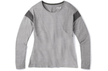 Image of Smartwool Merino Sport 150 Long Sleeve - Womens, Light Gray Heather, Extra Large, SW015137545-XL