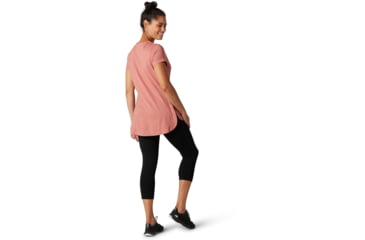 Image of Smartwool Merino Sport 150 Pocket Tee - Womens, Canyon Rose, Small, SW016255C82-S