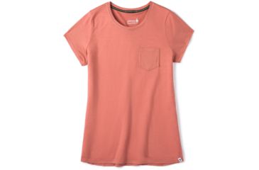 Image of Smartwool Merino Sport 150 Pocket Tee - Womens, Canyon Rose, Small, SW016255C82-S