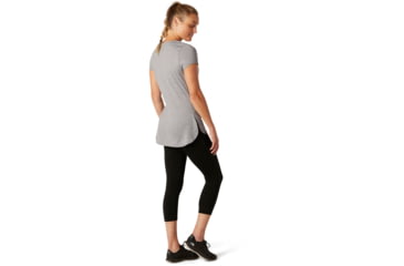 Image of Smartwool Merino Sport 150 Pocket Tee - Womens, Light Gray Heather, Medium, SW016255545-M