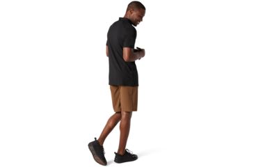 Image of Smartwool Merino Sport 150 Polo - Mens, Black, Large, SW000372001-L