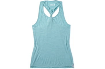 Image of Smartwool Merino Sport 150 Tank - Womens, Wave Blue Heather, Extra Small, SW015135D25-XS
