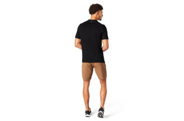 Image of Smartwool Merino Sport 150 Tech Tee - Mens - Mens, Black, Large, SW015161001L