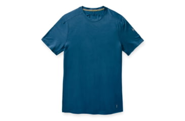 Image of Smartwool Merino Sport 150 Tech Tee - Mens - Mens, Light Neptune Blue Heather, Medium, SW015161G16M