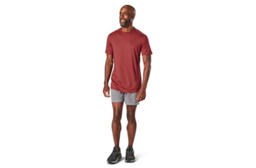 Image of Smartwool Merino Sport 150 Tech Tee - Mens - Mens, Masala, Small, SW015161D42S
