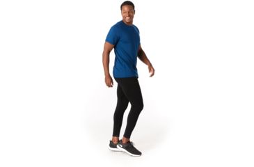 Image of Smartwool Merino Sport 150 Tee - Mens, Alpine Blue, Small, SW016136B25-S