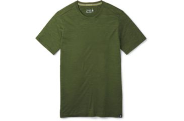 Image of Smartwool Merino Sport 150 Tee - Mens, Moss Green Heather, 2XL, SW016136B45-XXL