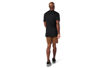 Image of Smartwool Merino Sport 150 Two Peaks Graphic Tee - Mens, Black, Medium, SW000793001M