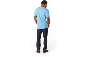Image of Smartwool Merino Sport 150 Winter Workhorse Tee - Mens, Geyser Blue, Extra Large, SW019020B35-XL