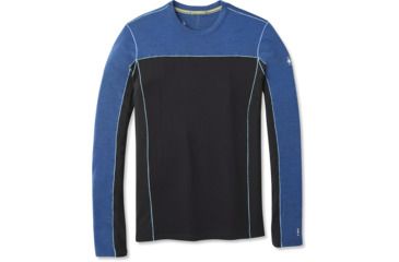 Image of Smartwool Merino Sport 250 Long Sleeve Crew - Mens, Alpine Blue Heather, Small, SW019023B26-S