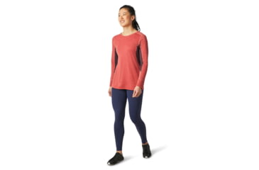 Image of Smartwool Merino Sport 250 Long Sleeve Crew - Womens, Masala Heather, Large, SW019250D43-L