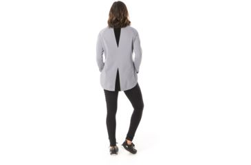 Image of Smartwool Merino Sport Fleece 1/2 Zip Pullover - Womens, Light Gray Heather, Extra Small, SW019256545-XS