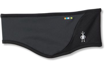 Image of Smartwool Merino Sport Fleece Wind Training Headband, Black, 1FM, SW000641001-1FM