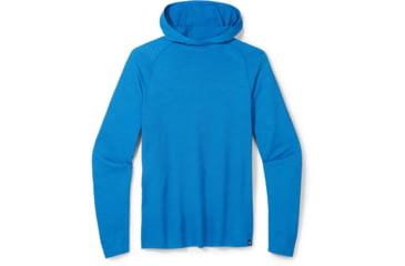 Image of Smartwool Merino Sport Hoodie - Mens, J96 Laguna Blue, Small, SW016556J96S