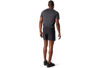 Image of Smartwool Merino Sport Lined 5in Short - Mens, Black, Large, SW000374001-L