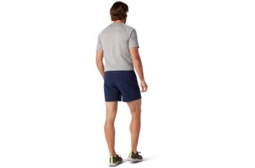 Image of Smartwool Merino Sport Lined 5in Short - Mens, Deep Navy, Small, SW000374092-S