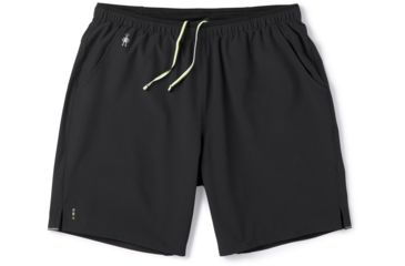 Image of Smartwool Merino Sport Lined 8in Short - Mens, Black, Small, SW016253001-S