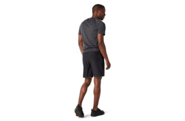 Image of Smartwool Merino Sport Lined 8in Short - Mens, Black, Small, SW016558001S