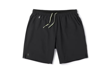 Image of Smartwool Merino Sport Lined 8in Short - Mens, Black, Small, SW016558001S