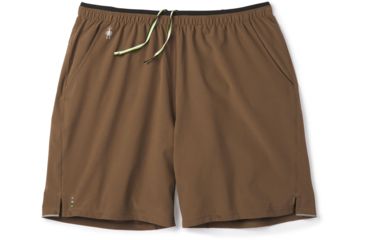 Image of Smartwool Merino Sport Lined 8in Short - Mens, Bourbon, Extra Large, SW016253B28-XL