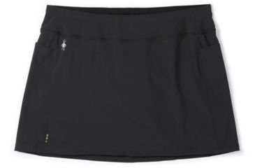 Image of Smartwool Merino Sport Lined Skirt - Womens, Black, Small, SW016217001-S