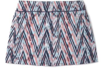 Image of Smartwool Merino Sport Lined Skirt - Womens, Canyon Rose Zig Zag Print, Small, SW016217D79-S